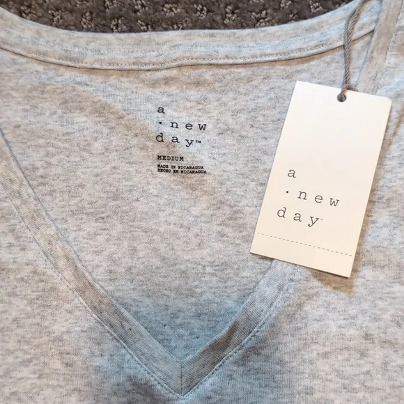 NWT A New Day Long Sleeve Tee Size M - Picture 3 of 8